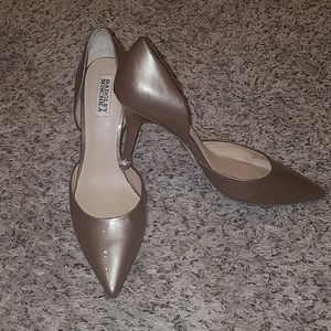 Badgley Mischka studded heel